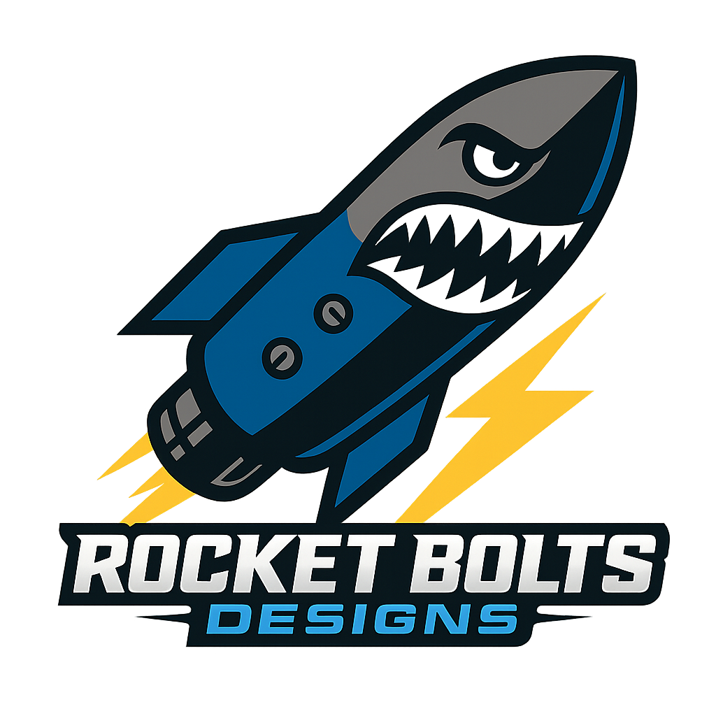 Rocket Bolts Designs mascot